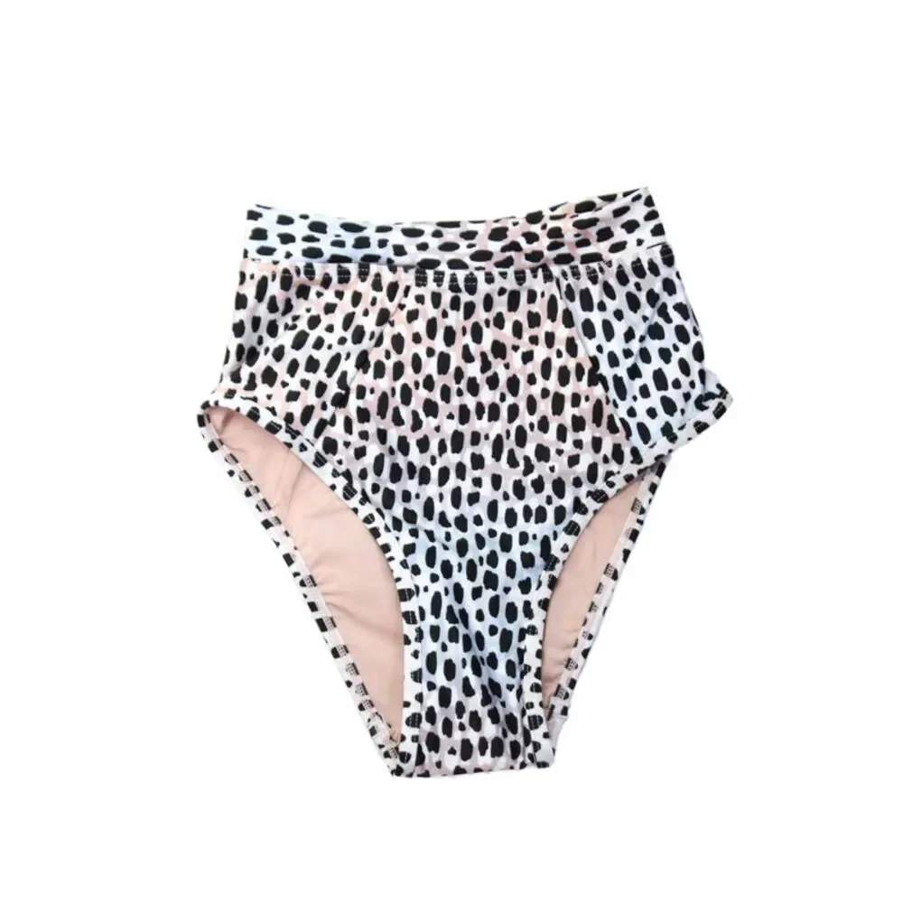 Suboo Womens Animal Print Amelie High-Waisted Bikini Bottom Multicolor Size 2XS